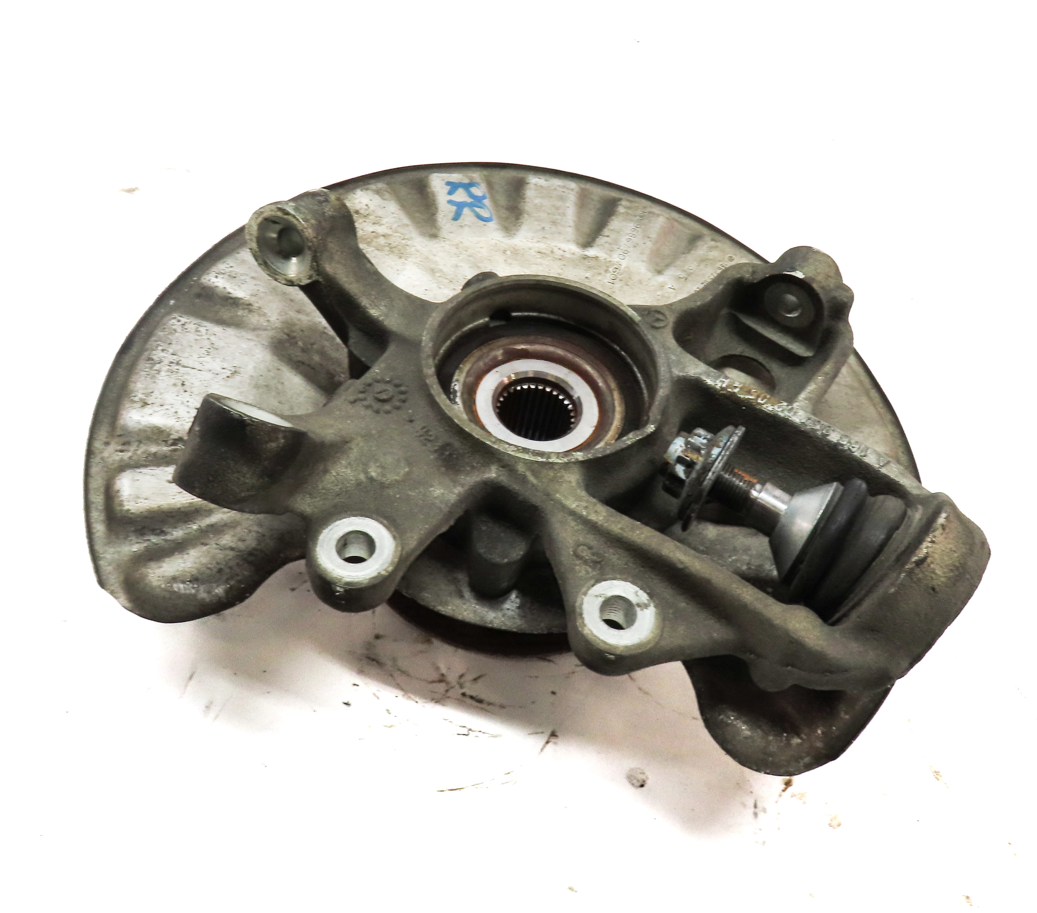 12-15 MERCEDES GL350 GL450 GL550 ML350 (W166 X166) RIGHT REAR SPINDLE KNUCKLE — exact item pictured